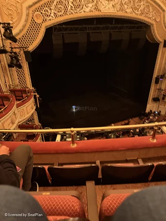 James Earl Jones Theatre Balcony C9 view from seat photo