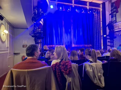 Vaudeville Theatre Stalls J1 view from seat photo