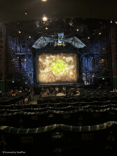 Apollo Victoria Theatre Stalls W27 view from seat photo