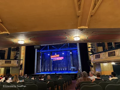 Shubert Theatre Orchestra R2 view from seat photo