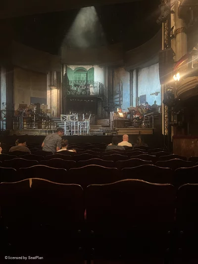 Lyric Theatre Stalls L5 view from seat photo
