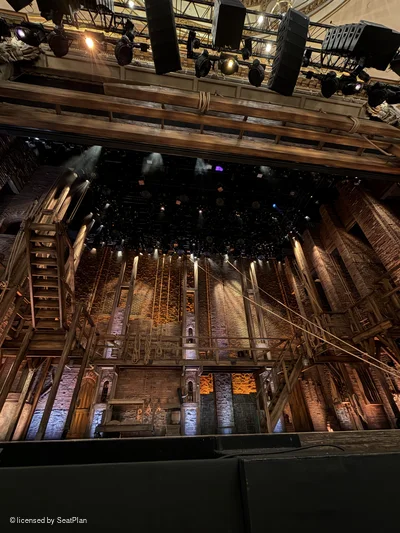 Victoria Palace Theatre Stalls A27 view from seat photo