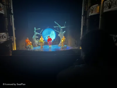 Lyric Theatre Dress Circle A12 view from seat photo