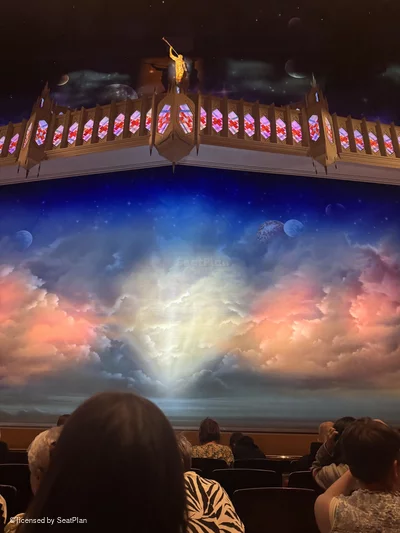 Prince of Wales Theatre Stalls F22 view from seat photo
