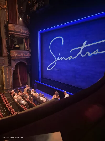 Aldwych Theatre Dress Circle A6 view from seat photo