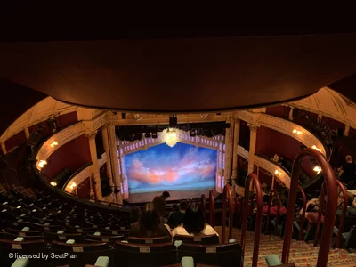 Theatre Royal Glasgow Gallery L20 view from seat photo