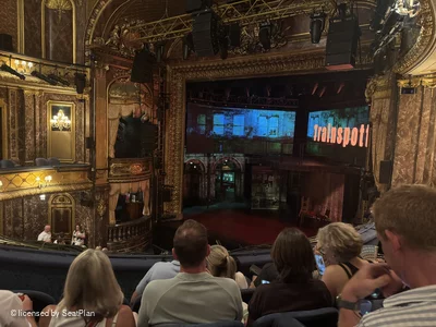 Theatre Royal Haymarket Royal Circle D3 view from seat photo