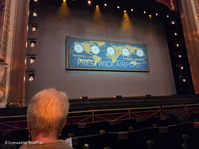 King's Theatre Glasgow Stalls D26 view from seat photo
