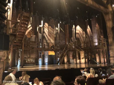 Richard Rodgers Theatre Orchestra G13 view from seat photo