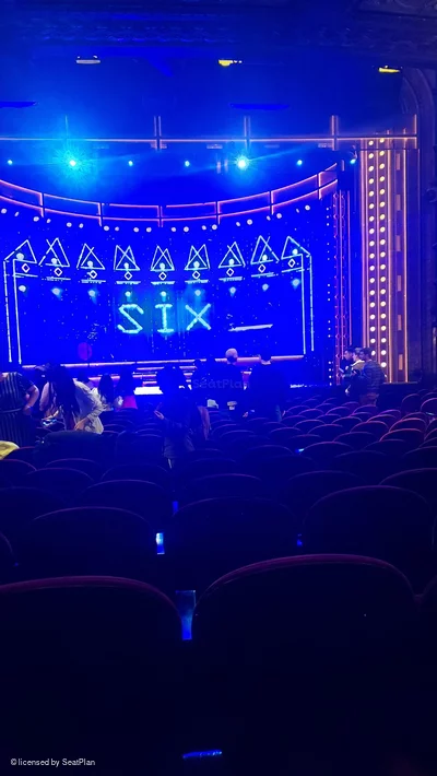 Lena Horne Theatre Orchestra O108 view from seat photo