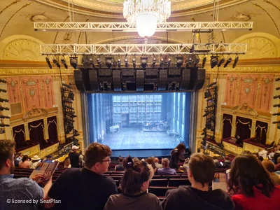 Neil Simon Theatre Mezzanine N111 view from seat photo