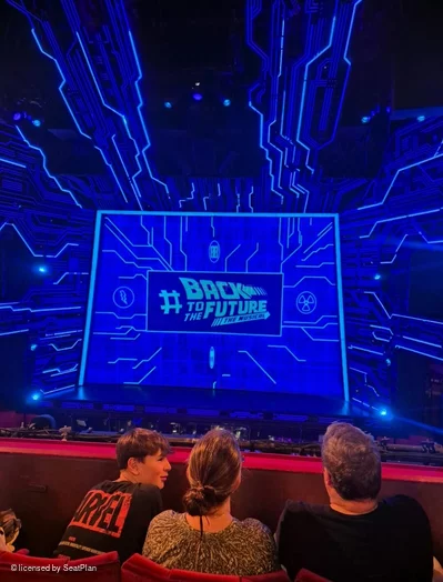 Adelphi Theatre Dress Circle C13 view from seat photo