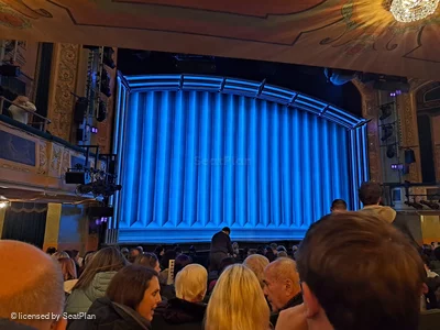 Shubert Theatre Orchestra O11 view from seat photo