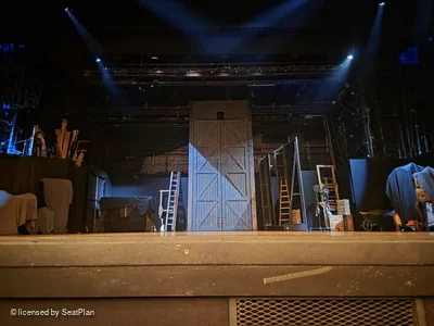 Theatre Royal Haymarket Stalls A8 view from seat photo