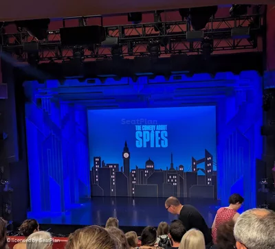 Adelphi Theatre Dress Circle H13 view from seat photo