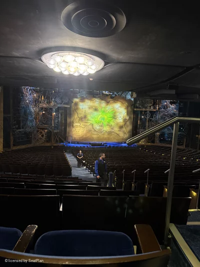 Gershwin Theatre Orchestra ZZ3 view from seat photo