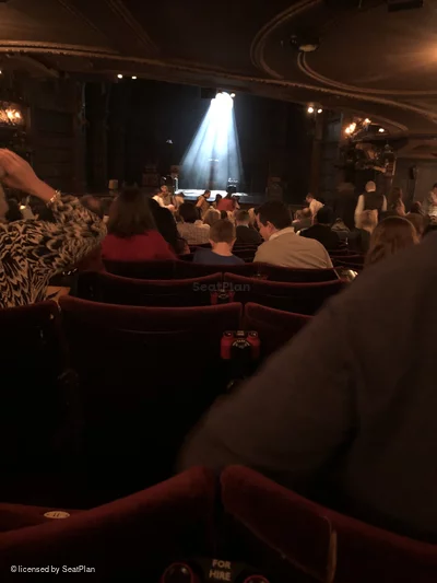Palace Theatre Stalls V11 view from seat photo