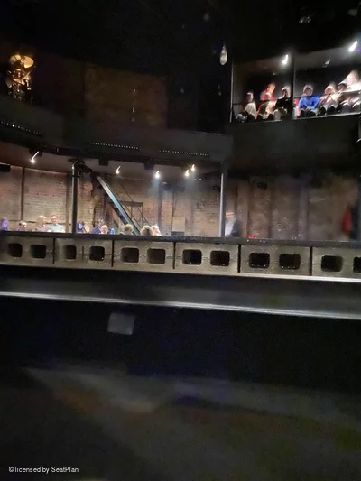 Almeida Theatre Stalls B3 view from seat photo