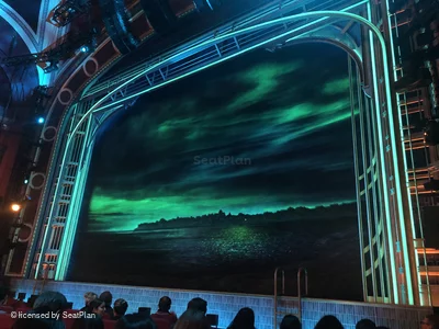 Broadway Theatre Orchestra H13 view from seat photo