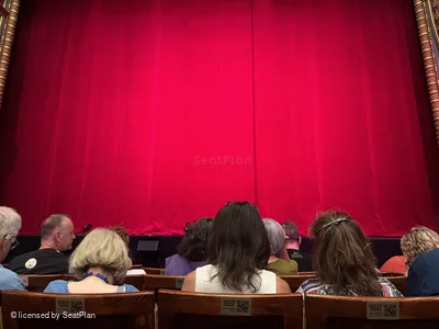 Harold Pinter Theatre Stalls E10 view from seat photo