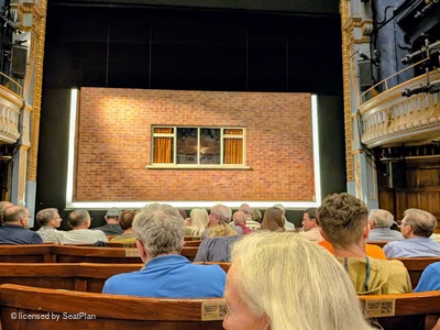 Harold Pinter Theatre Stalls J11 view from seat photo