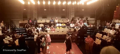 Hudson Theatre Dress Circle C106 view from seat photo