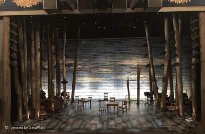 Gerald Schoenfeld Theatre Mezzanine A108 view from seat photo