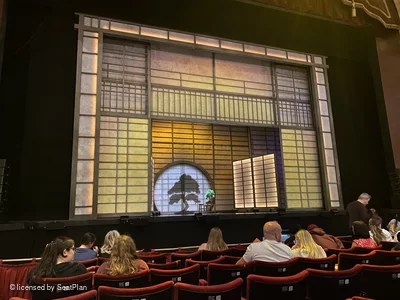 Liverpool Empire Stalls C38 view from seat photo