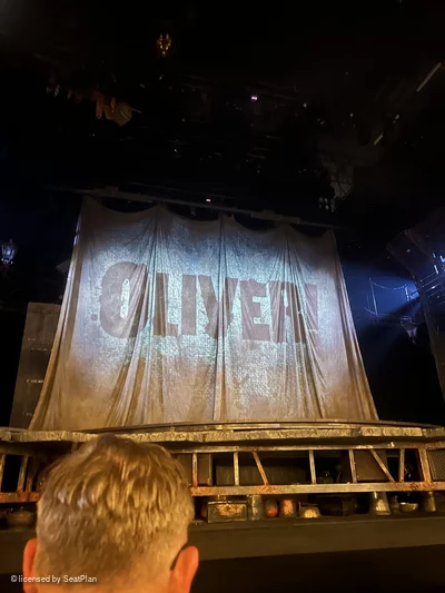 Gielgud Theatre Stalls B18 view from seat photo