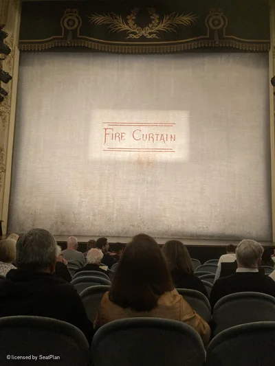 Wyndham's Theatre Stalls K14 view from seat photo