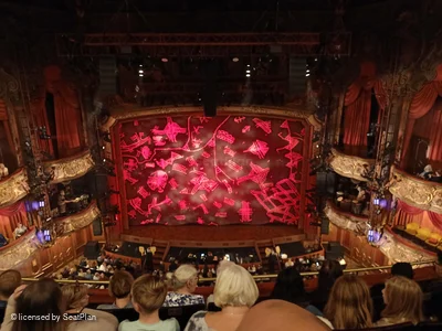 Lyceum Theatre Grand Circle D22 view from seat photo