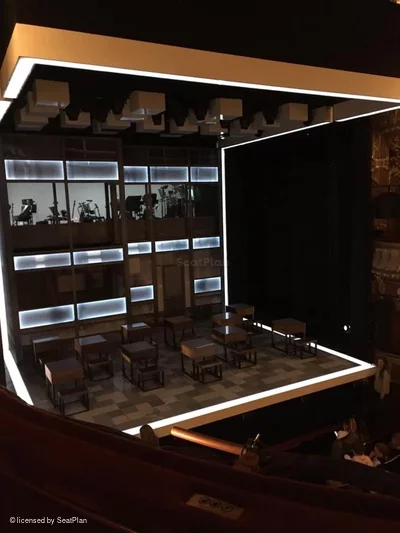 Apollo Theatre Dress Circle B24 view from seat photo