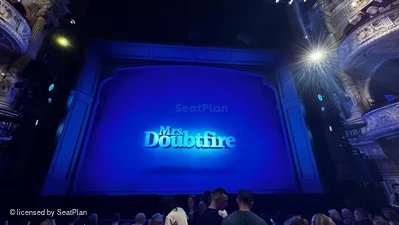 Shaftesbury Theatre Stalls G22 view from seat photo