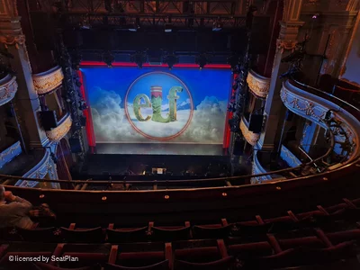 Aldwych Theatre Grand Circle D12 view from seat photo