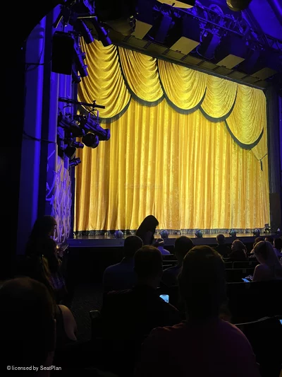 Trafalgar Theatre Stalls H25 view from seat photo