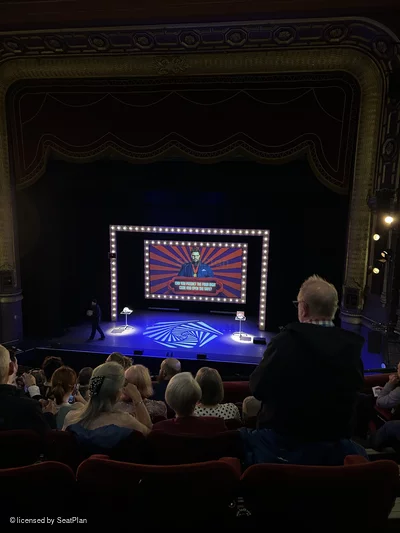 Palace Theatre Circle G17 view from seat photo