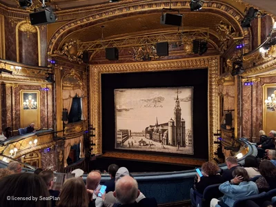 Theatre Royal Haymarket Royal Circle E7 view from seat photo