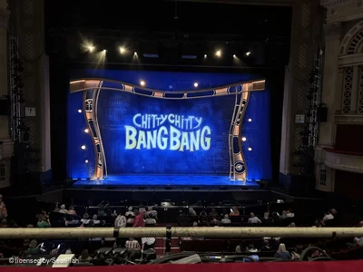 Edinburgh Playhouse Circle A28 view from seat photo
