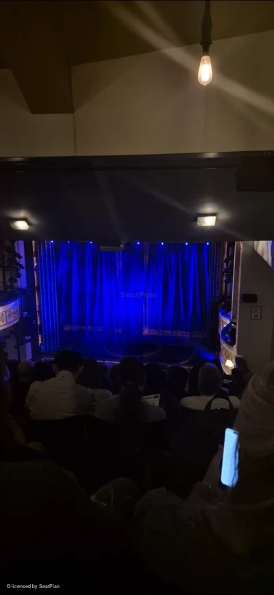 Vaudeville Theatre Dress Circle K16 view from seat photo