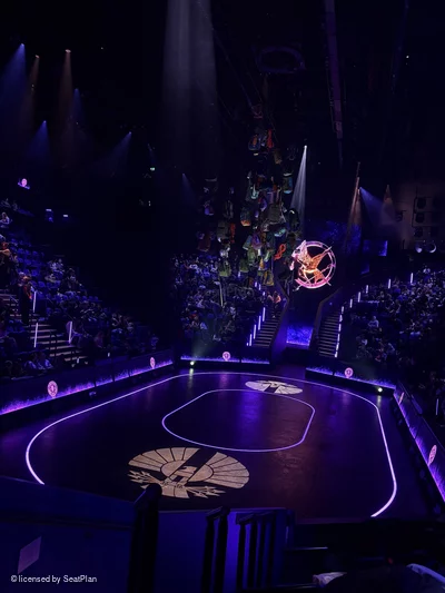 Troubadour Canary Wharf Theatre District 2 F88 view from seat photo