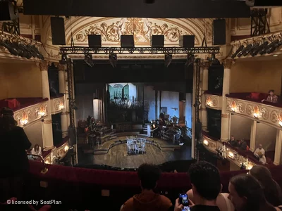 Lyric Theatre Grand Circle D16 view from seat photo