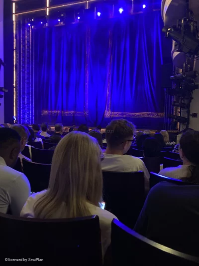 Vaudeville Theatre Stalls J17 view from seat photo