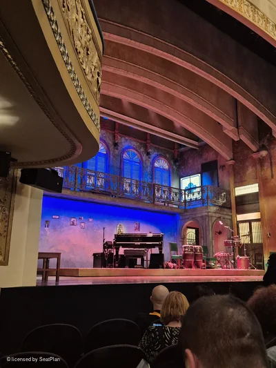 Gerald Schoenfeld Theatre Orchestra E13 view from seat photo