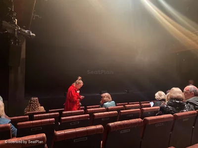 Royal Court Theatre Stalls F18 view from seat photo