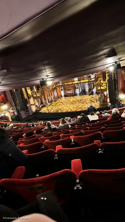 Palace Theatre Circle R12 view from seat photo