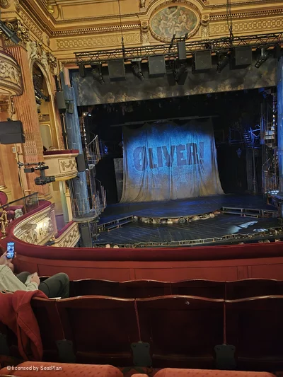 Gielgud Theatre Dress Circle D22 view from seat photo