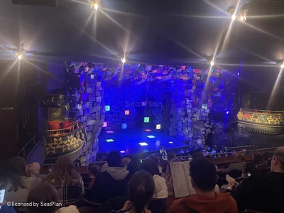Cambridge Theatre Dress Circle G35 view from seat photo