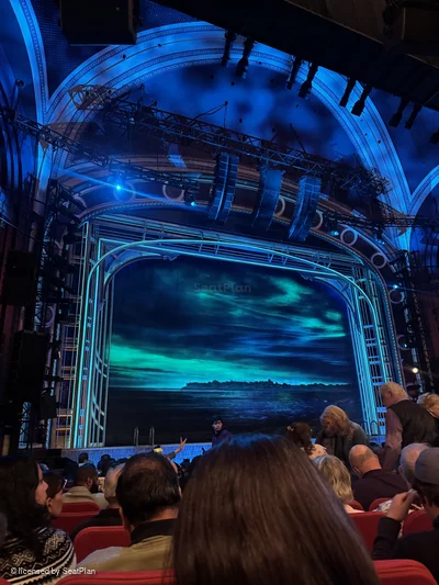 Broadway Theatre Orchestra O12 view from seat photo