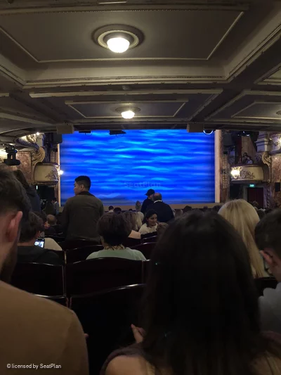 Novello Theatre Stalls V21 view from seat photo