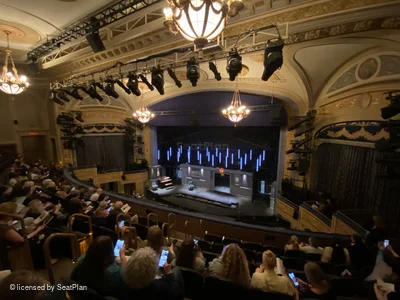 Gerald Schoenfeld Theatre Mezzanine G12 view from seat photo